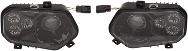 MOOSE UTILITY LED Headlight - RZR800/900 - Black 100-3355-PU