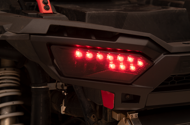 MOOSE UTILITY LED Tail Lights - RZR1000 - Black 100-2360-PU