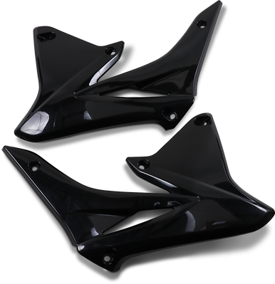 UFO Radiator Shrouds - Black - RMZ 250 SU04928001
