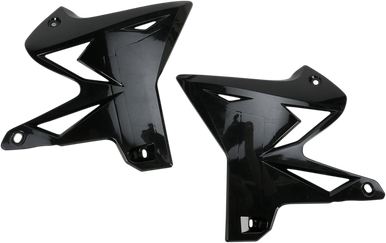 UFO Restyled Radiator Cover - Black - YZ YA04834-001