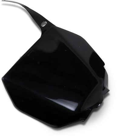 UFO Front Number Plate - Black - Suzuki SU03989001