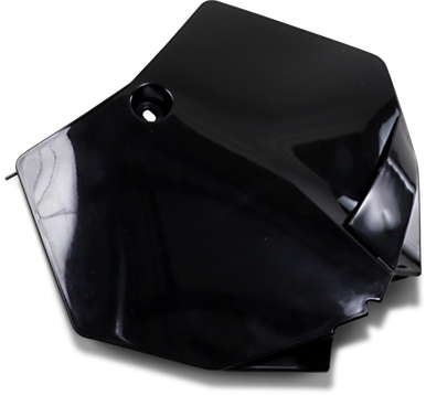 UFO Front Number Plate - Black - KTM KT04041-001