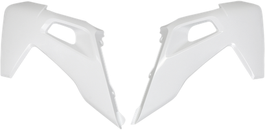 UFO Radiator Cover - White - Husqvarna HU03390040
