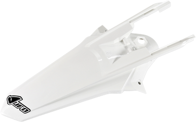 UFO MX Rear Fender -KTM White - KTM KT04084042