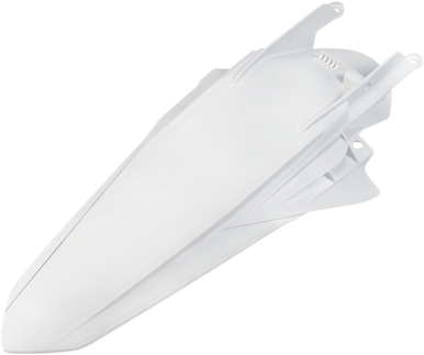 UFO MX Rear Fender -KTM White - KTM KT04091042