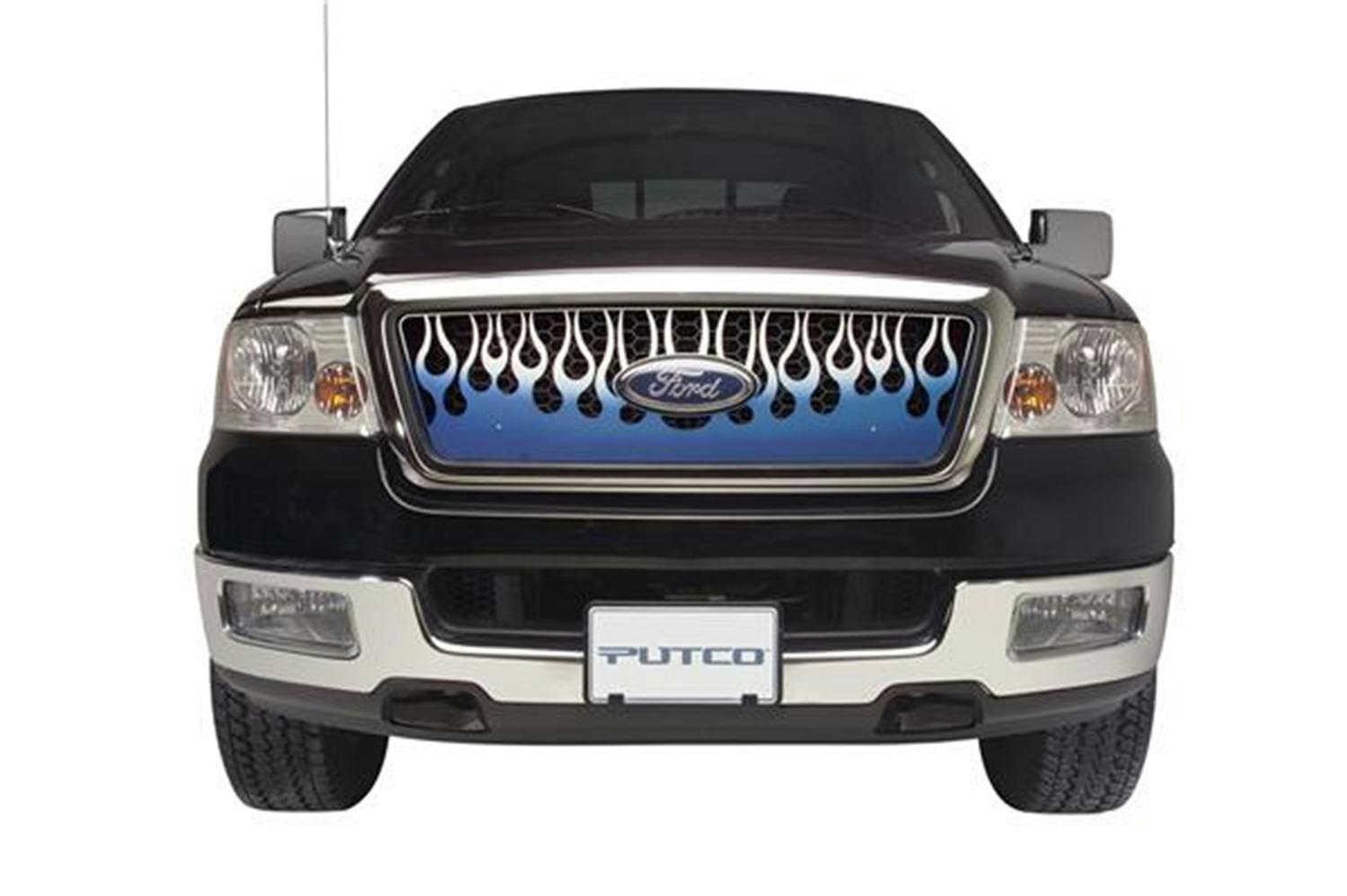 Putco 89459 Flaming Inferno Blue Flame Grille Insert