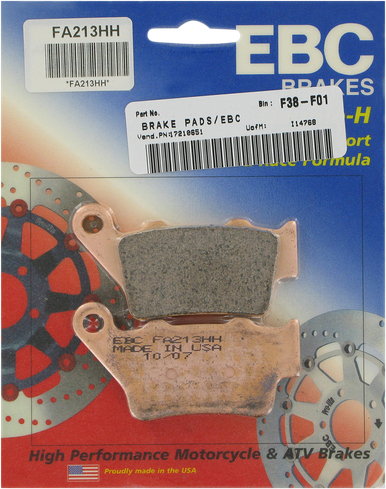 EBC HH Brake Pads - FA213HH FA213HH
