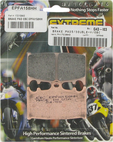 EBC Brake Pads - EPFA185HH EPFA185HH