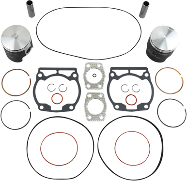 Wiseco Piston Kit 73.50mm Bore Ski-Doo Formula Plus 1986-1988 SK1214