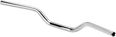 BILTWELL Handlebar - Oversized - Tracker Mid - TBW - Chrome 6308-1055