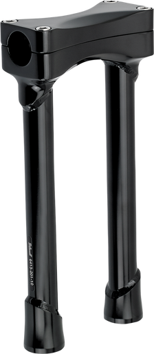 BILTWELL Risers - Murdock - Oversized - 10" - Black 6413-201-10