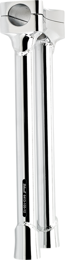 BILTWELL Risers - Murdock - Oversized - 12" - Chrome 6413-105-12