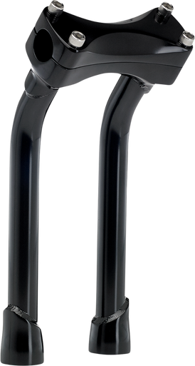 BILTWELL Risers - Murdock - Oversized - Pullback - 10" - Black 6414-201-10