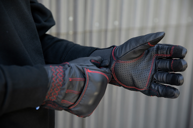 BILTWELL Belden Redline Gloves - Medium 1505-0108-303