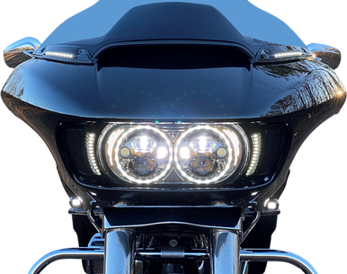 CUSTOM DYNAMICS Turn Signal - FLTR - Chrome PB-RG-TS-15-C