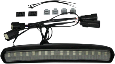 CUSTOM DYNAMICS Tour Pack Lid Light - Black/Smoke CD-TP-LID-BS