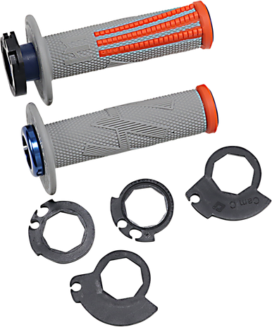ODI Grips - Emig - Pro - V2 - Gray/Orange H36EPGO