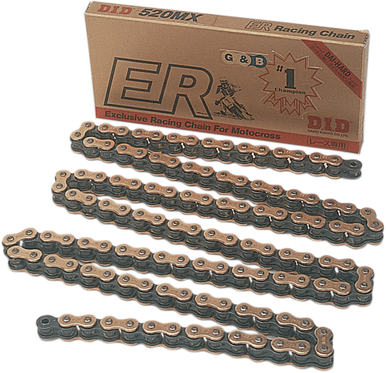 DID 520 MX - High-Performance Motorcycle Chain - G/B - 120 Links D18-520MX-120
