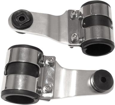 EMGO Headlamp Bracket - Chrome 66-35850