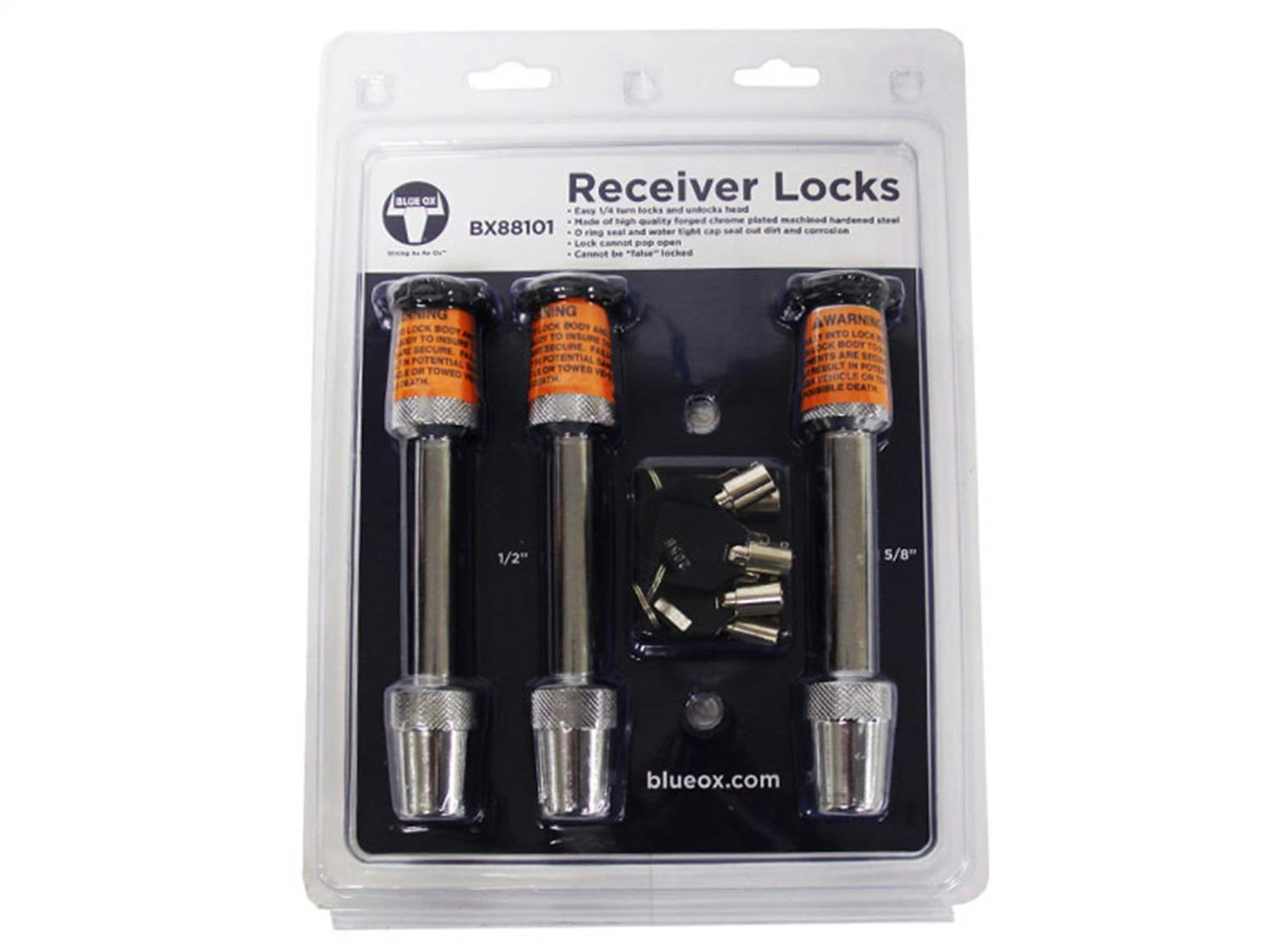 Blue OX BX88101 Hitch Receiver and Tow Bar Locks