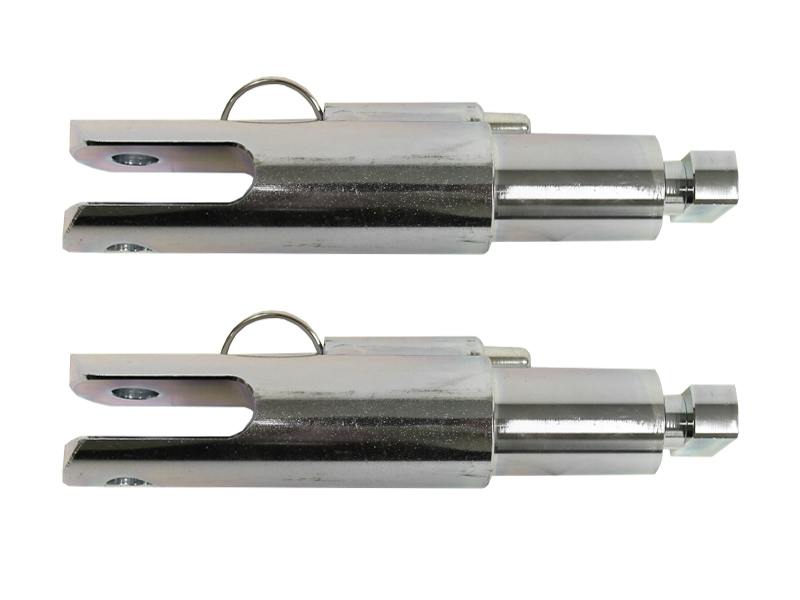 Blue OX BX88381 Removable Attachment Tab Kit,SF/SB,1 Hole,Pair