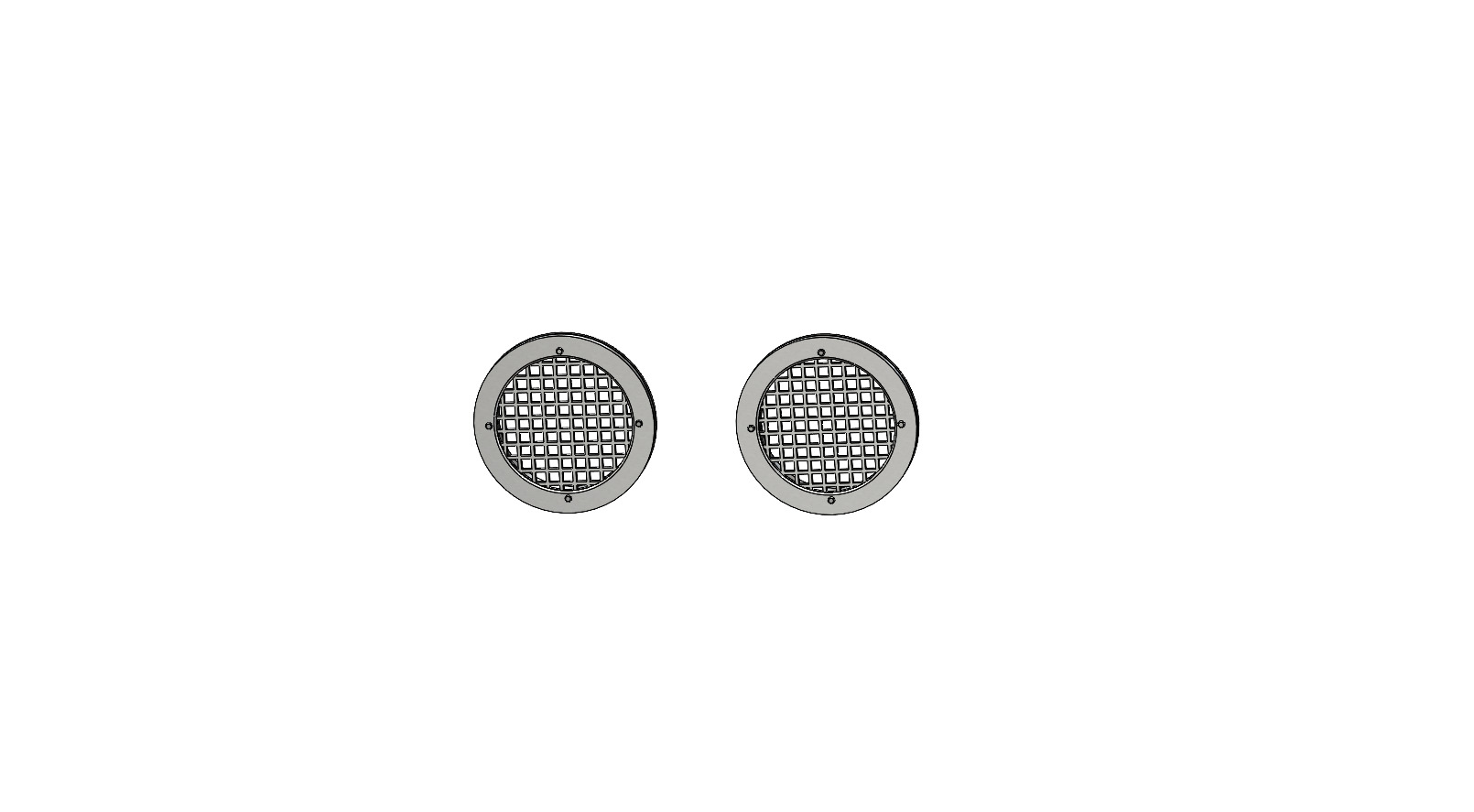 Blue OX BX88429 KIT, MUD FLAP, EXHAUST OUTLET 2 PACK
