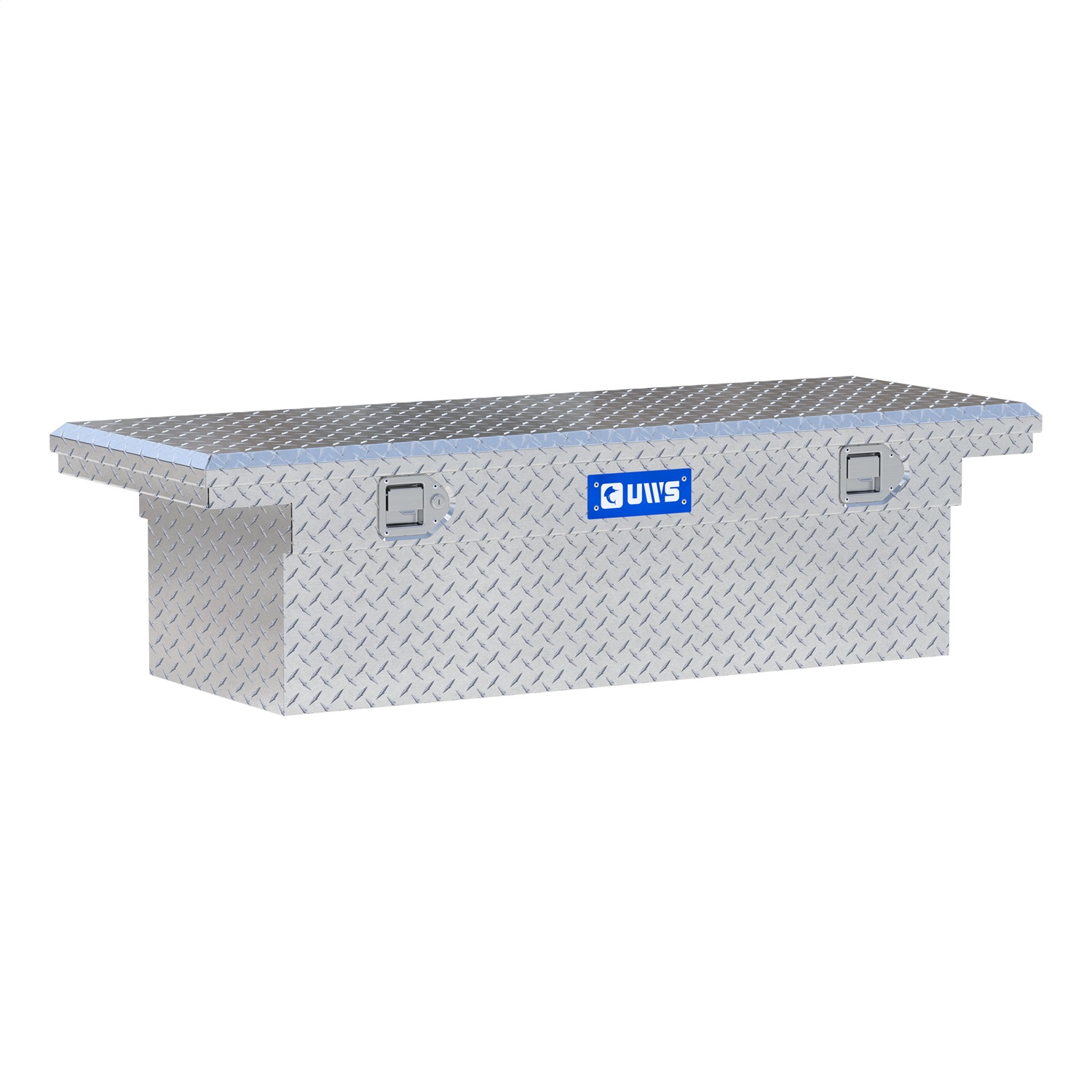 UWS EC10101 Bright Aluminum 54in. Crossover Truck Tool Box with Low Profile (Heavy Packaging
