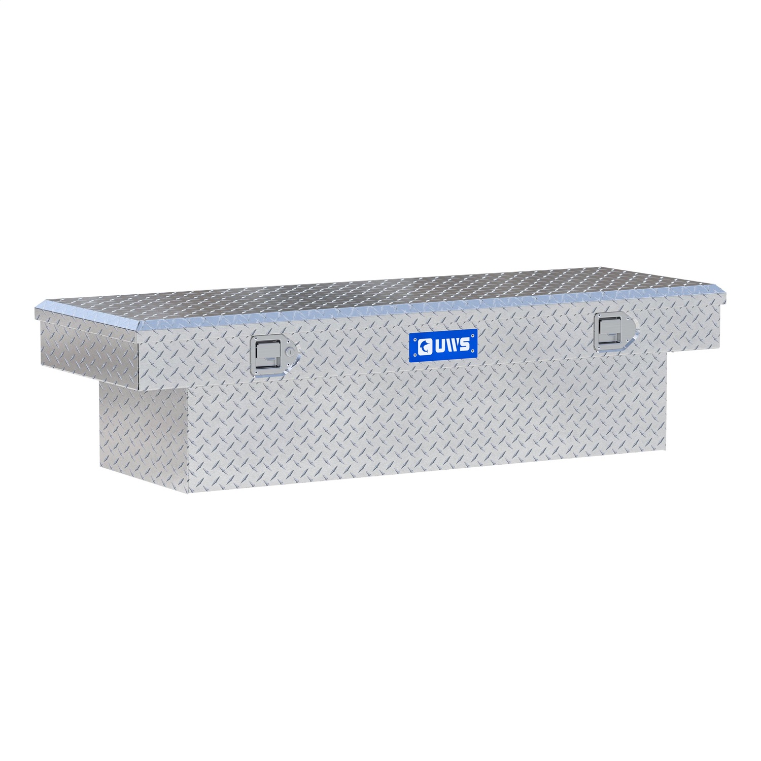 UWS EC10141 Bright Aluminum 58in. Crossover Truck Tool Box with Low Profile (Heavy Packaging