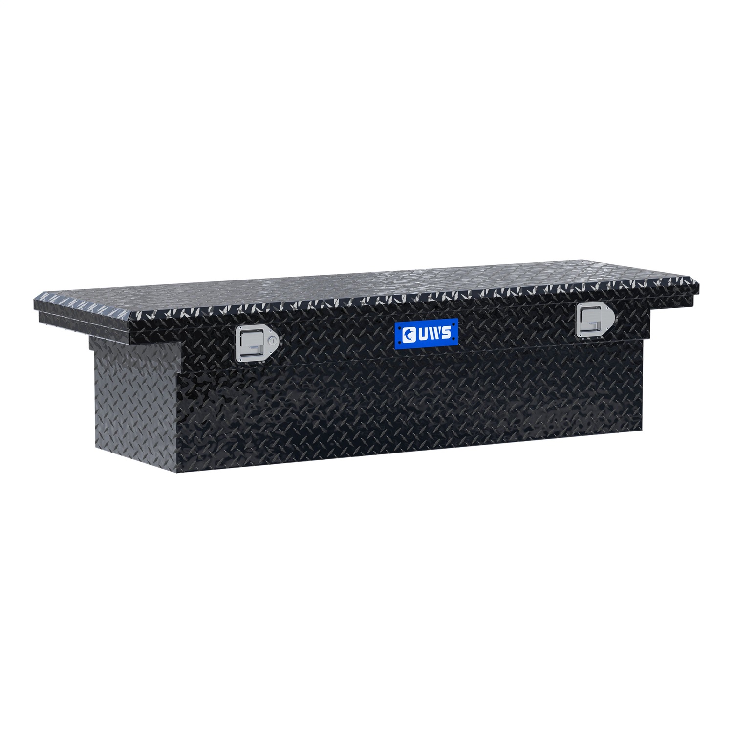 UWS EC10232 Gloss Black Aluminum 60in. Truck Tool Box with Low Profile (Heavy Packaging)