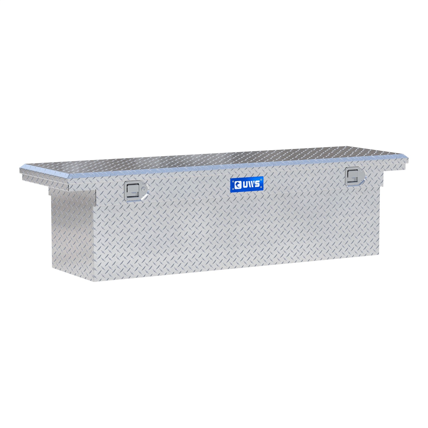UWS EC10791 Bright Aluminum 69in. Deep Crossover Tool Box with Low Profile (Heavy Packaging)