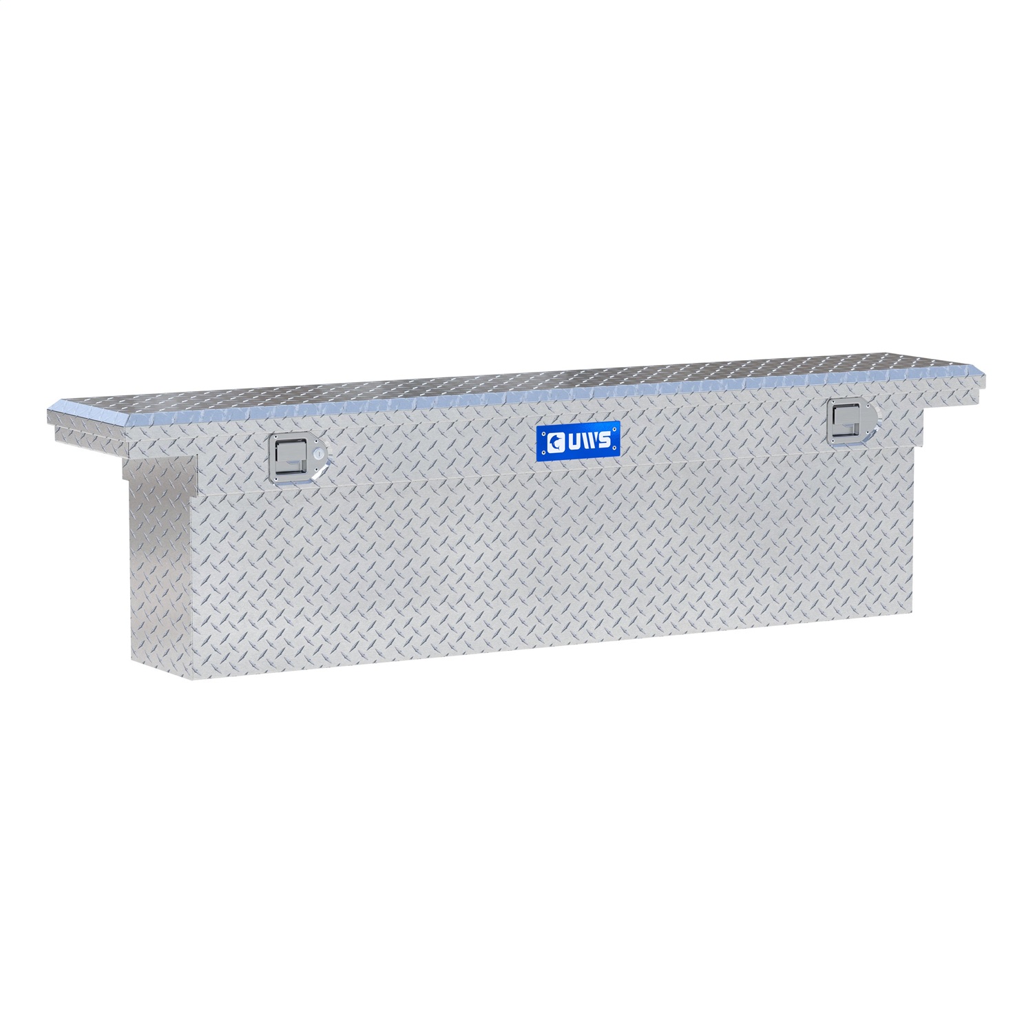 UWS EC10831 Bright Aluminum 69in. Deep Slim Crossover Box with Low Profile (Heavy Packaging)