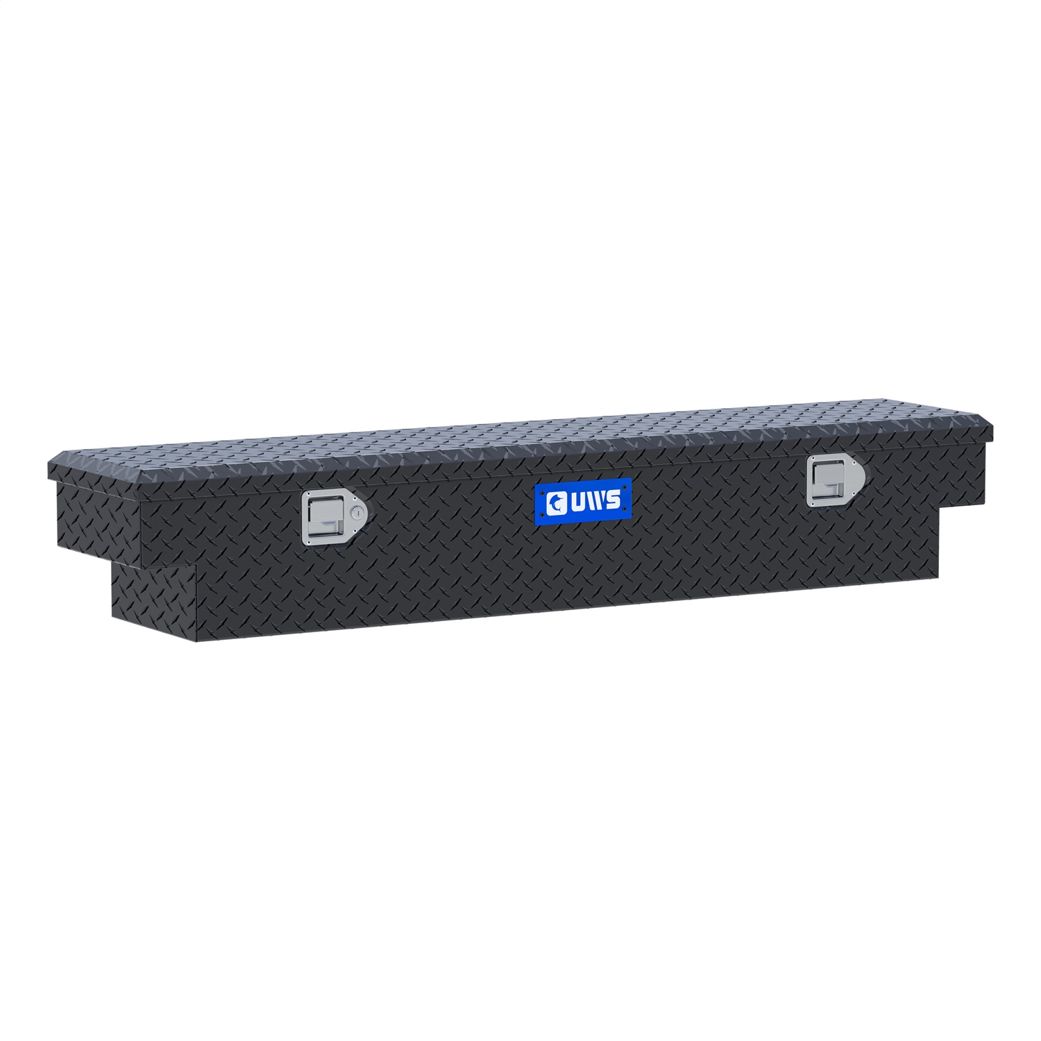 UWS EC10903-PR Matte Black Aluminum UTV Tool Box-Polaris (Heavy Packaging)