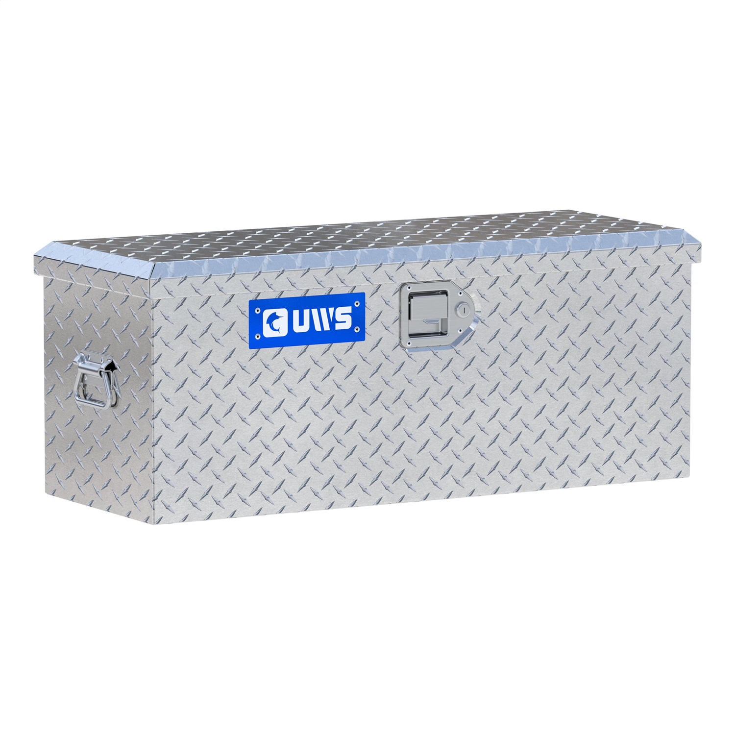 UWS EC20001 Bright Aluminum ATV Tool Box (Heavy Packaging)