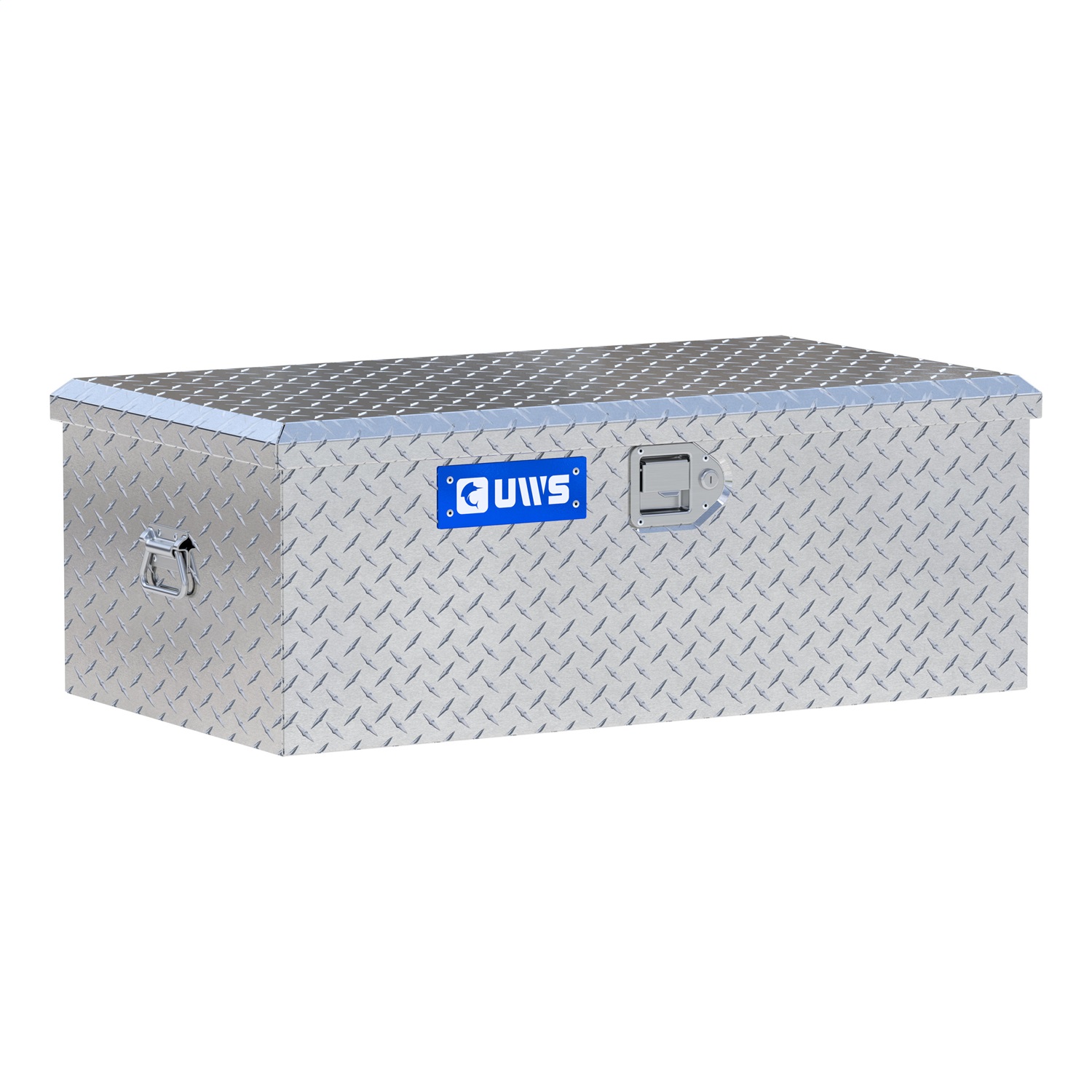 UWS EC20061 Bright Aluminum 36in. Foot Locker (Heavy Packaging)