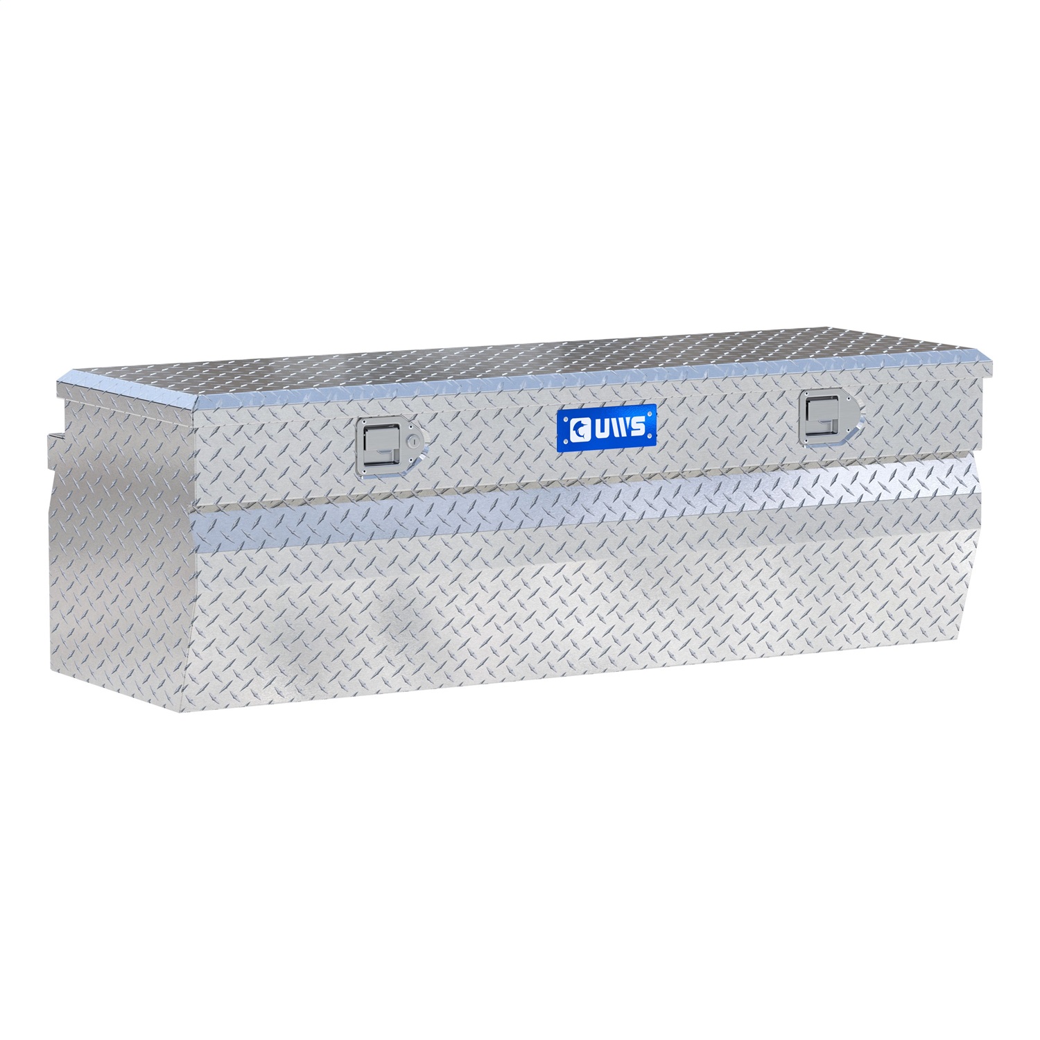 UWS EC20291 Bright Aluminum 55in. Wedge Utility Chest Box (Heavy Packaging)
