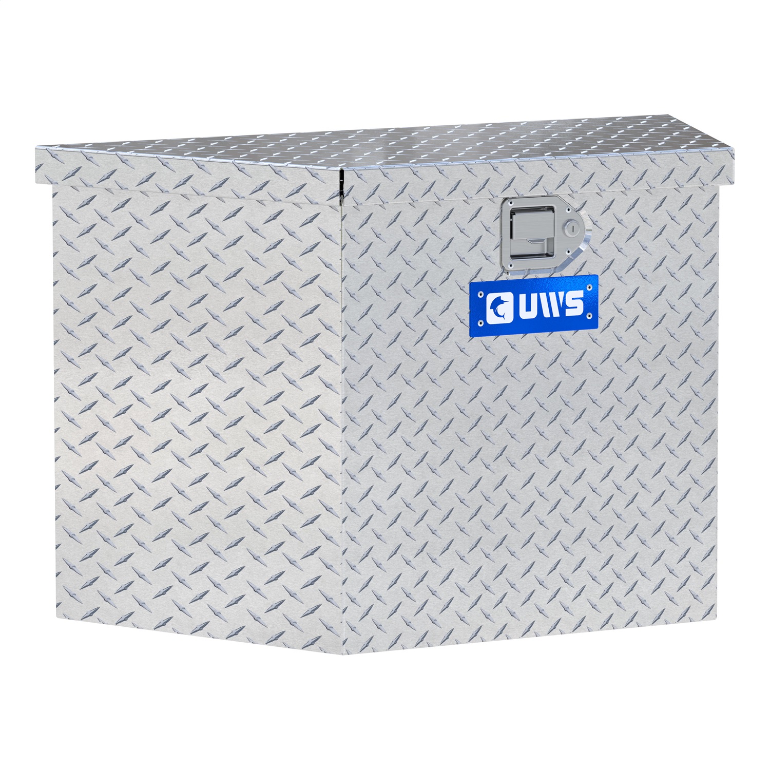 UWS EC20391 Bright Aluminum 34in. Trailer Tongue Box (Heavy Packaging)