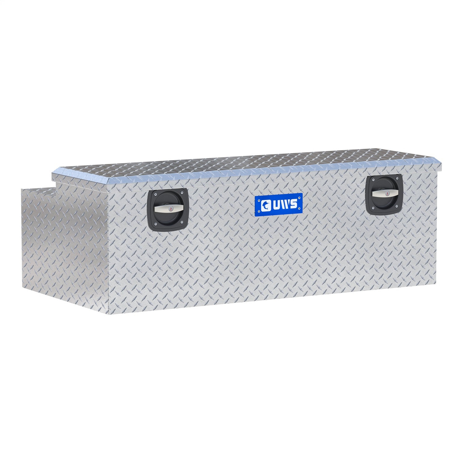 UWS EC20501 Bright Aluminum Secure Lock 48in. Under Tonneau Chest Box (Heavy Packaging)