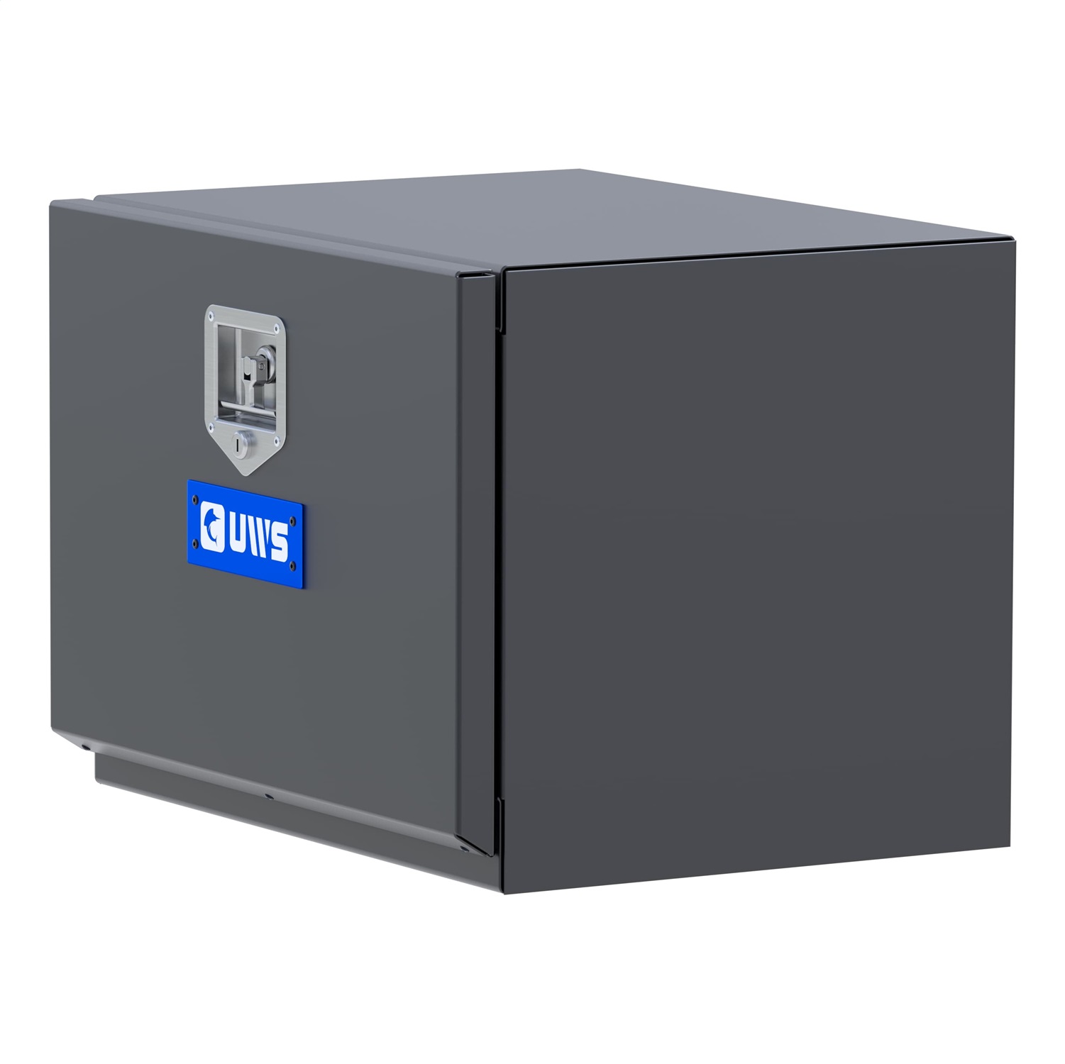 UWS ST-TBUB-24-MB Matte Black Steel 24in. Single-Door Underbody Tool Box