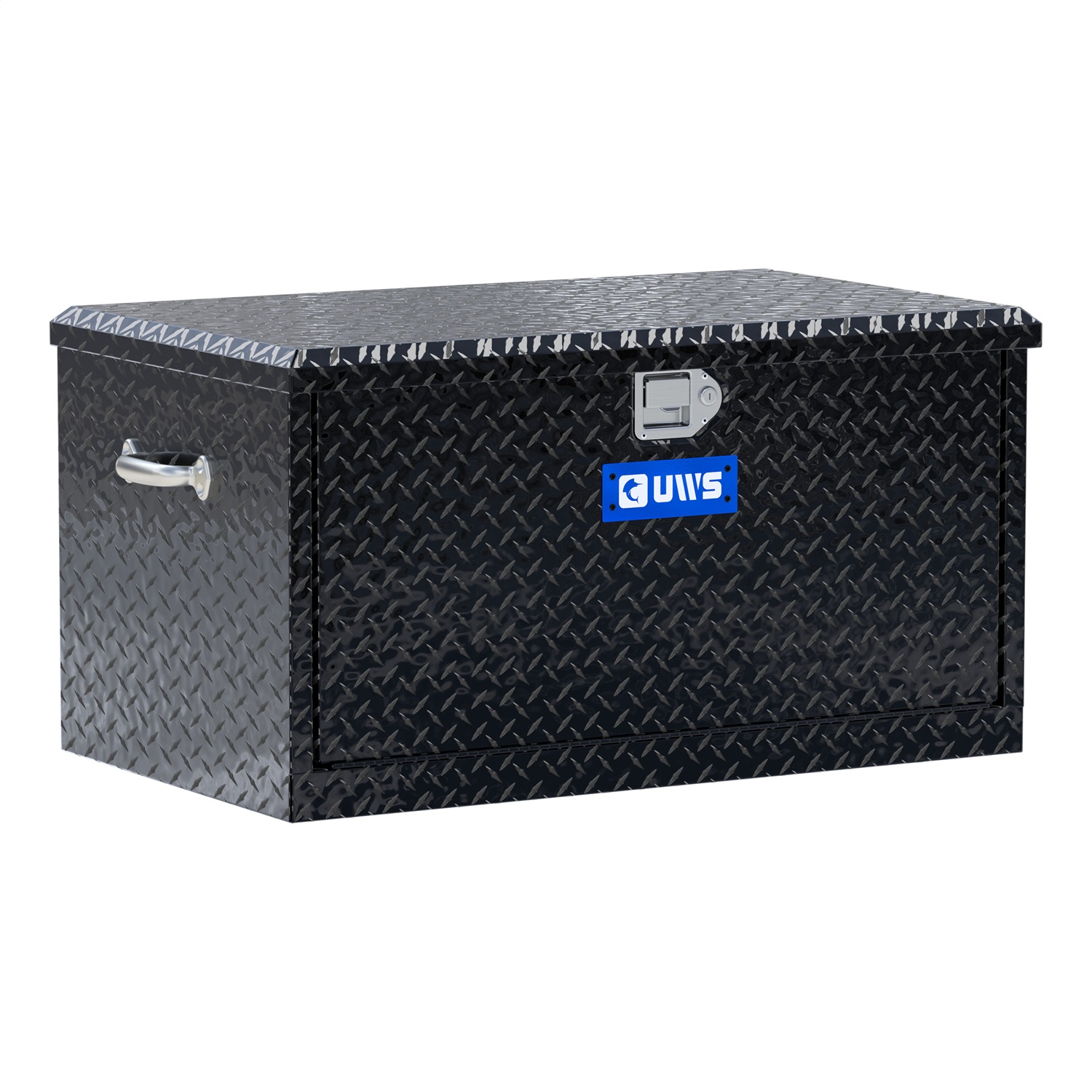 UWS TBC-38-DS-BLK Gloss Black Aluminum 38in. Utility Chest Box with Drawers