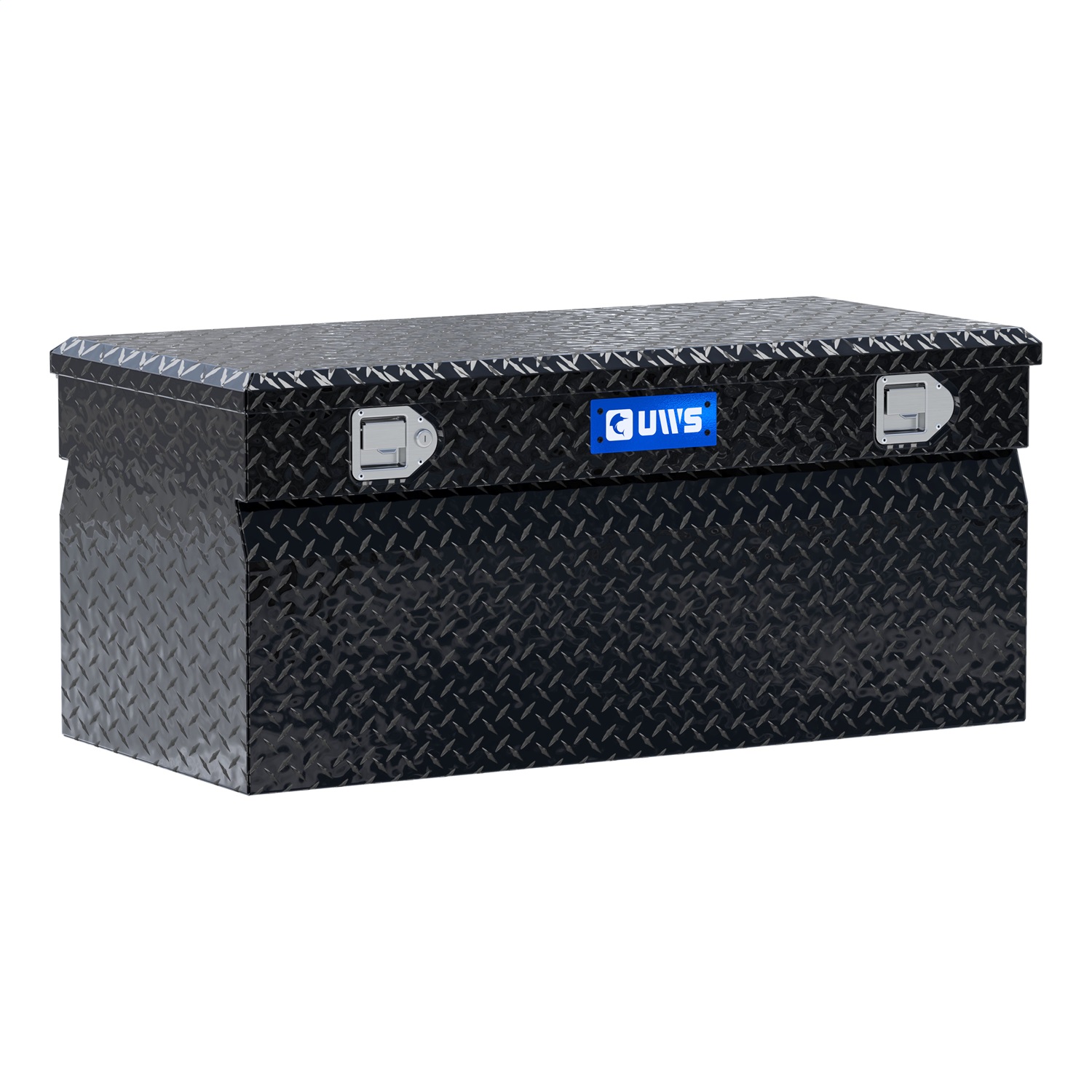 UWS TBC-42-W-BLK Gloss Black Aluminum 42in. Wedge Utility Chest Box (LTL Shipping Only)