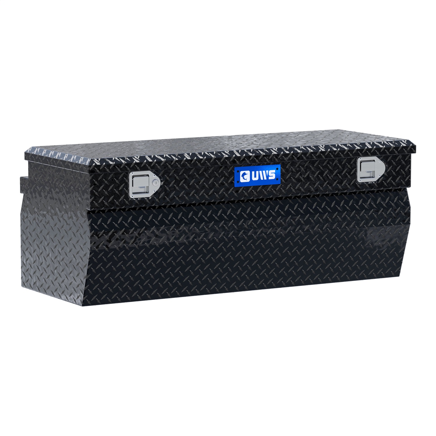 UWS TBC-48-W-BLK Gloss Black Aluminum 48in. Wedge Utility Chest Box (LTL Shipping Only)