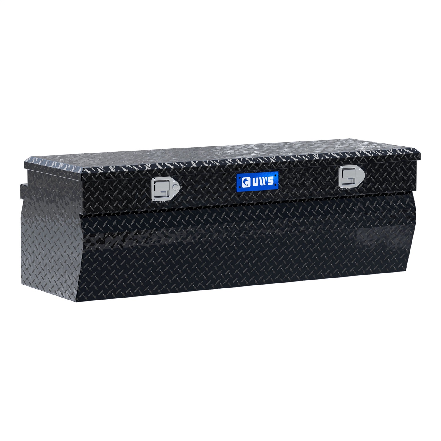 UWS TBC-55-W-BLK Gloss Black Aluminum 55in. Wedge Utility Chest Box (LTL Shipping Only)