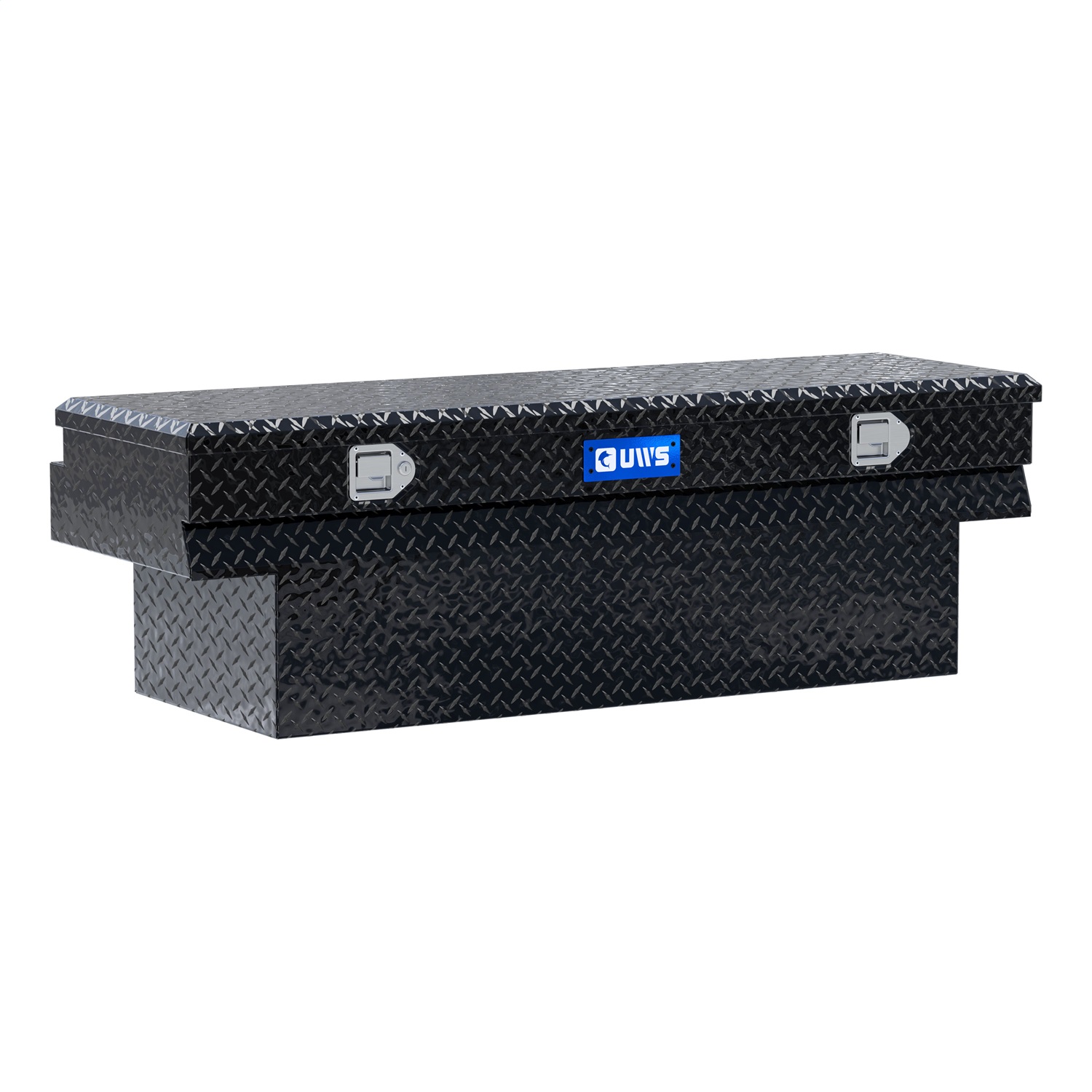 UWS TBC-60-N-BLK Gloss Black Aluminum 60in. Notched Utility Chest Box (LTL Shipping Only)
