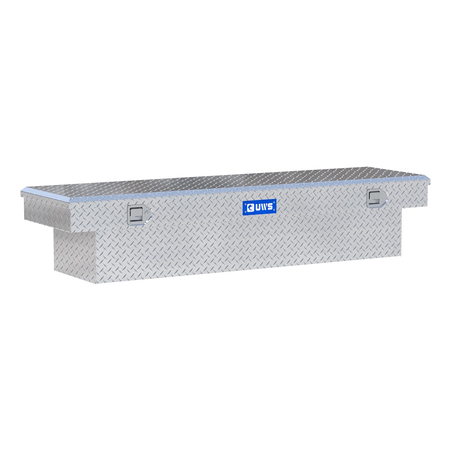 UWS TBS-72 Bright Aluminum 72in. Crossover Truck Tool Box (LTL Shipping Only)