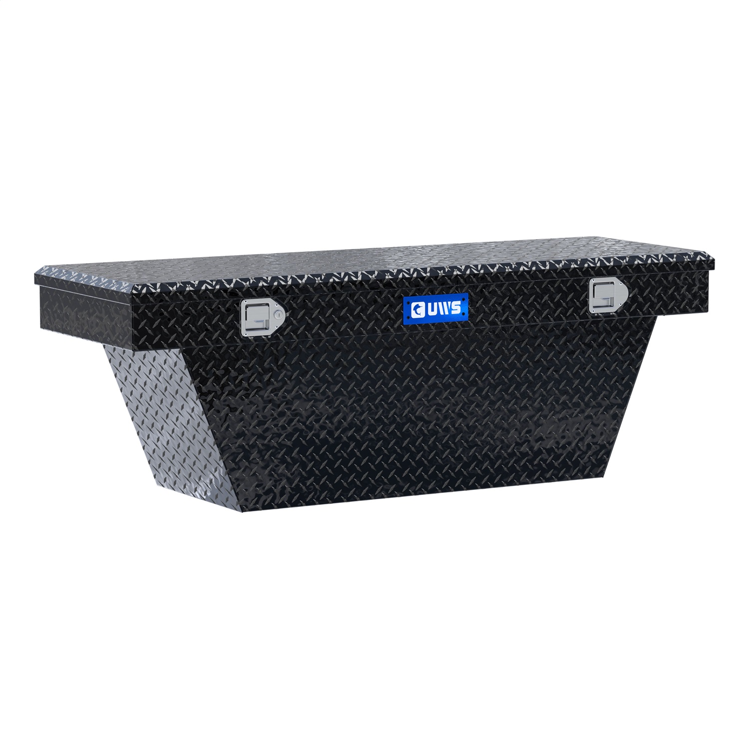 UWS TBSD-60A-BLK Chevrolet; Ford; GMC; Honda... Truck Bed Rail-To-Rail Tool Box