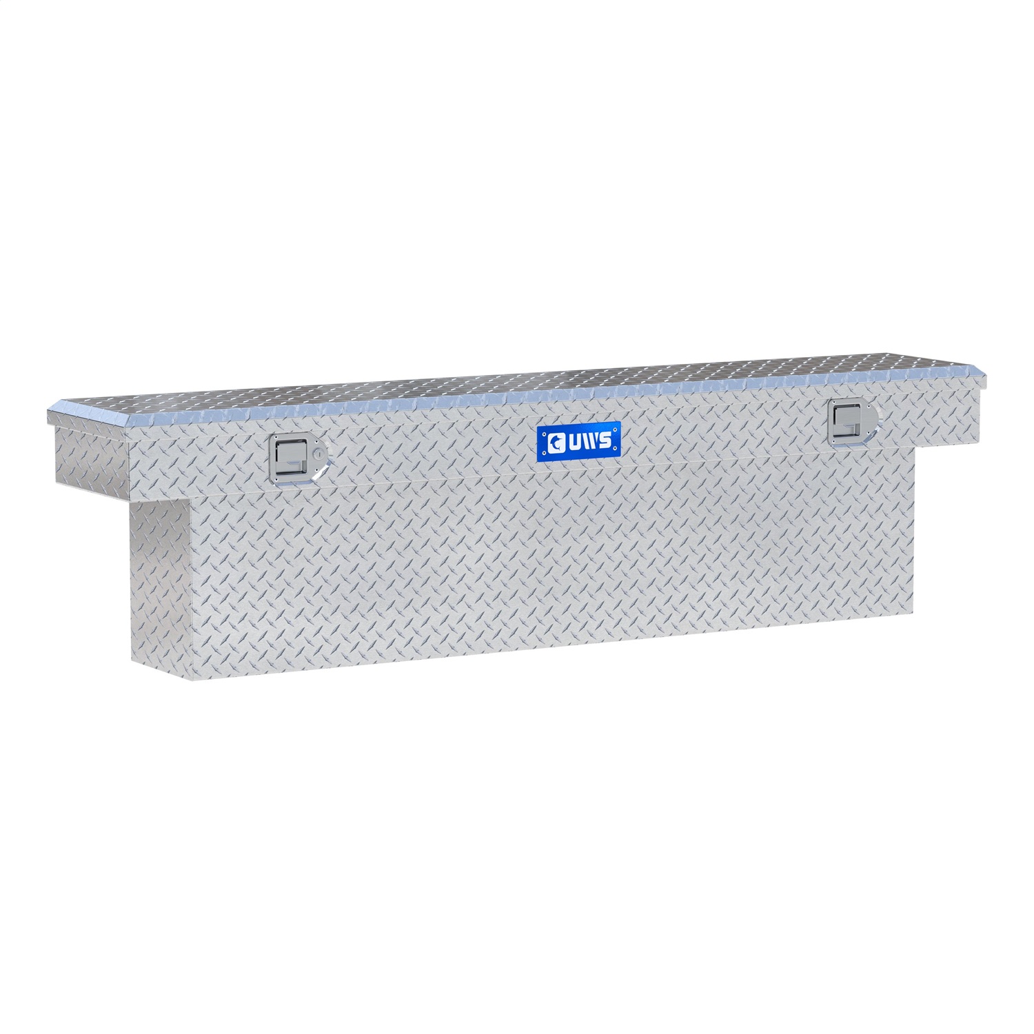 UWS TBSD-69-SL Bright Aluminum 69in. Deep Slim-Line Crossover Truck Tool Box (LTL Shipping Only
