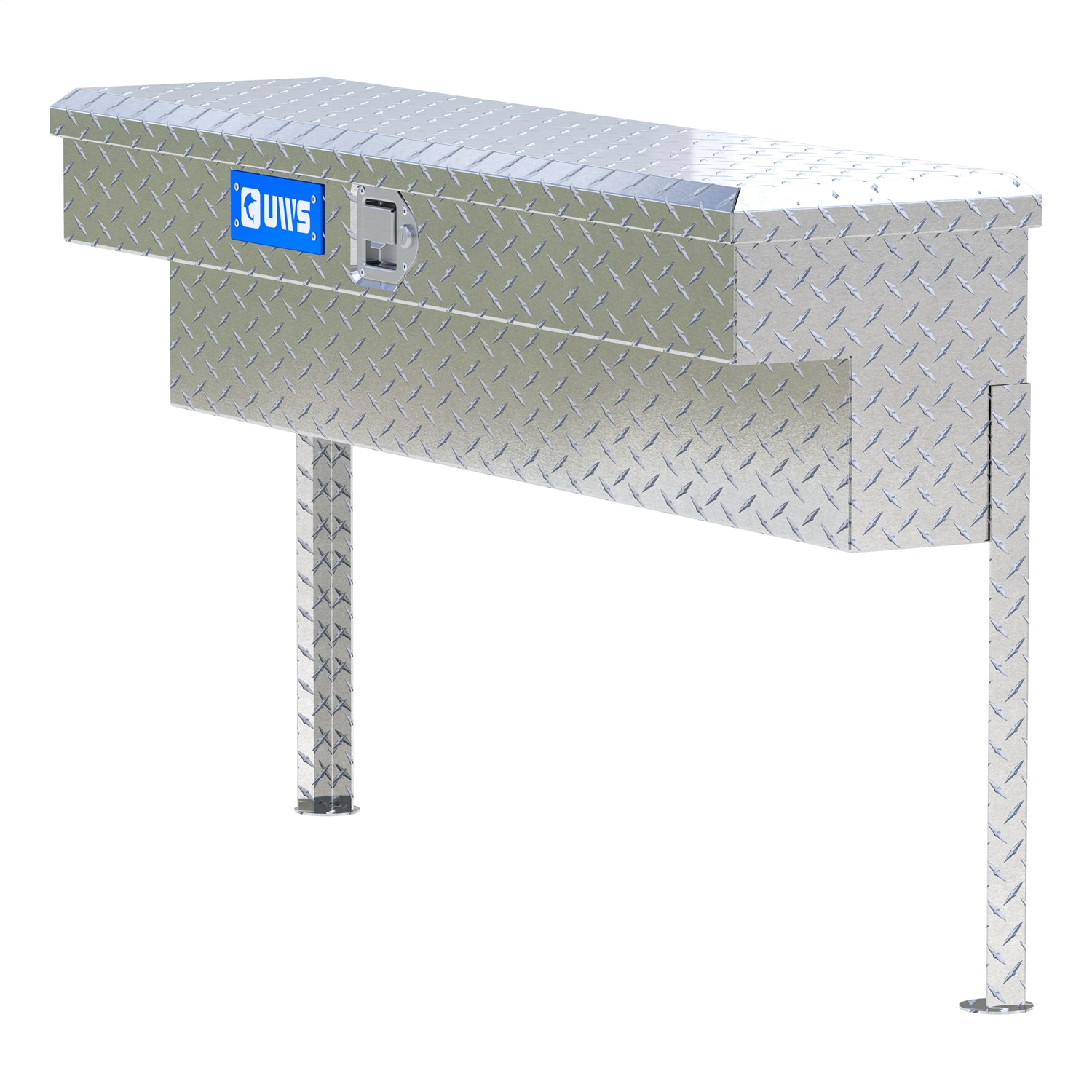 UWS TBSM-48 Bright Aluminum 48in. Truck Side Tool Box (LTL Shipping Only)