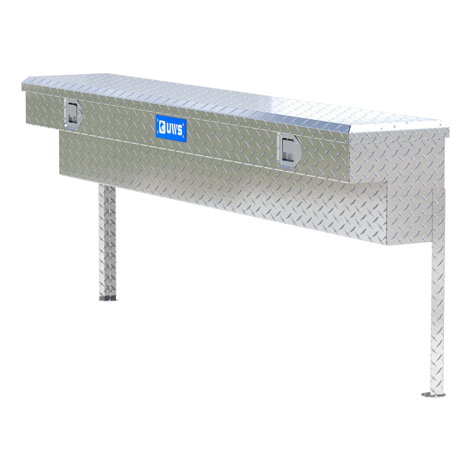 UWS TBSM-72 Bright Aluminum 72in. Truck Side Tool Box (LTL Shipping Only)