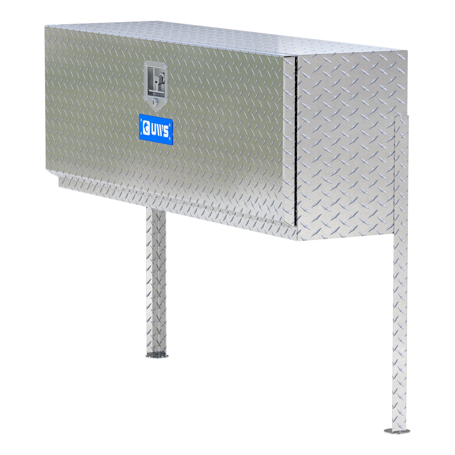 UWS TBTS-48 Bright Aluminum 48in. Single-Door Topside Truck Tool Box (LTL Shipping Only)