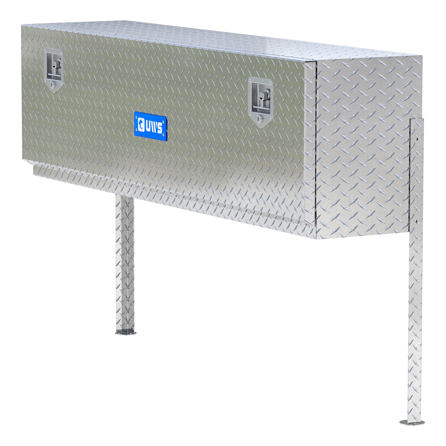 UWS TBTS-60 Bright Aluminum 60in. Single-Door Topside Truck Tool Box (LTL Shipping Only)
